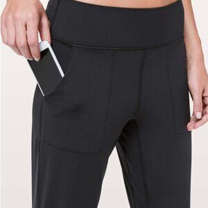 Lululemon Align Jogger Crop *23"- Size 6 in Black
